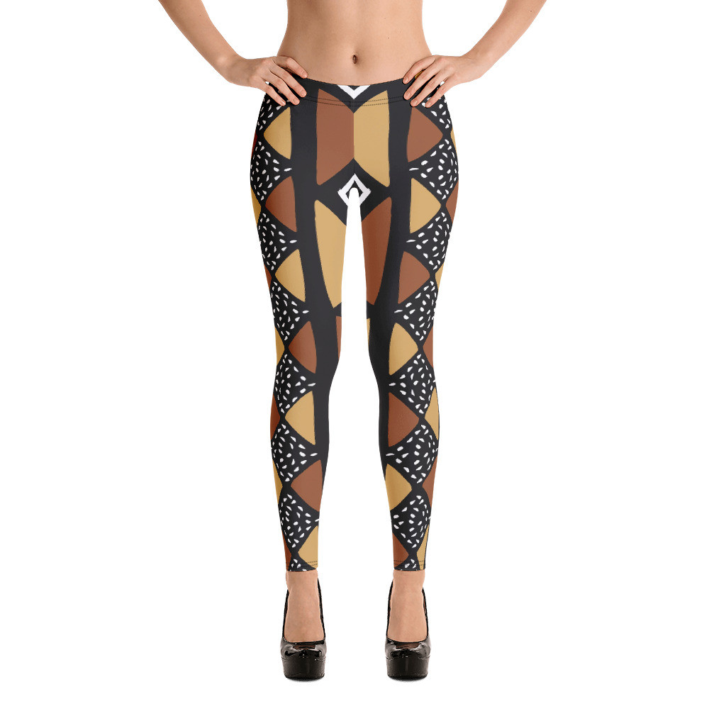Mud Cloth Inspired Leggings II