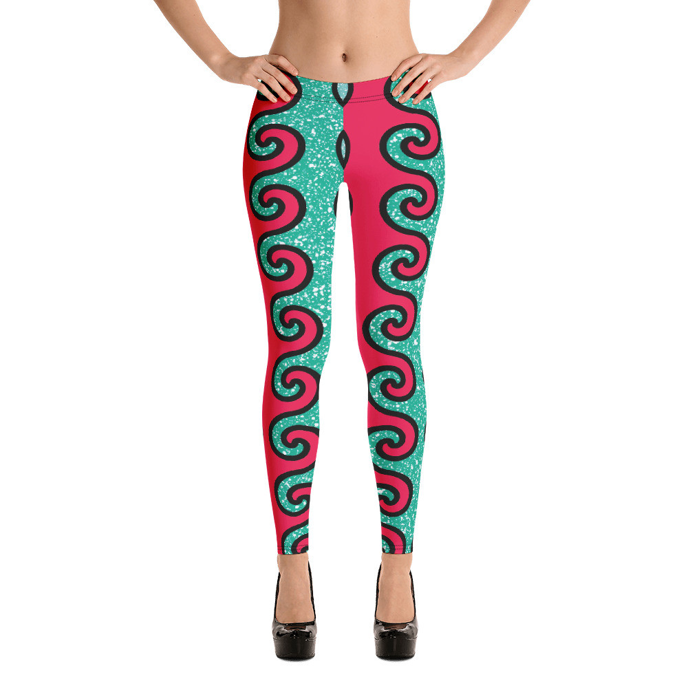 Intertwined Curls Leggings