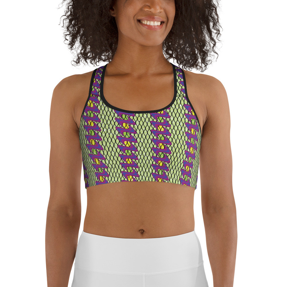 Fishnet Ladders Inspired Sports bra