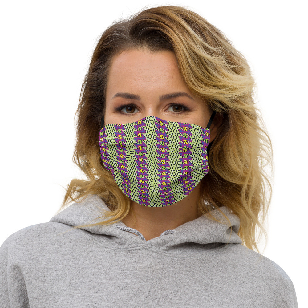 Fishnet Ladders Inspired face mask