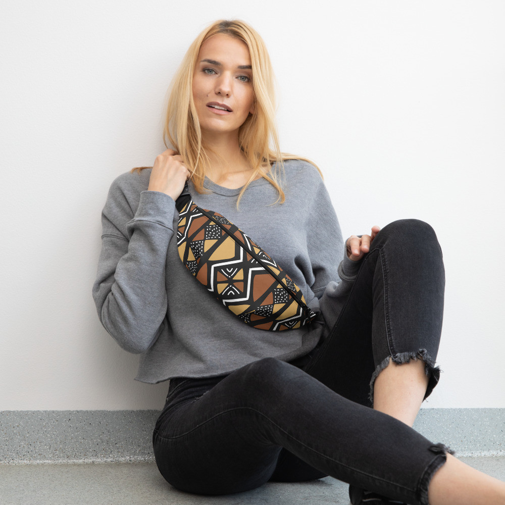 Mud Cloth Inspired Fanny Pack II