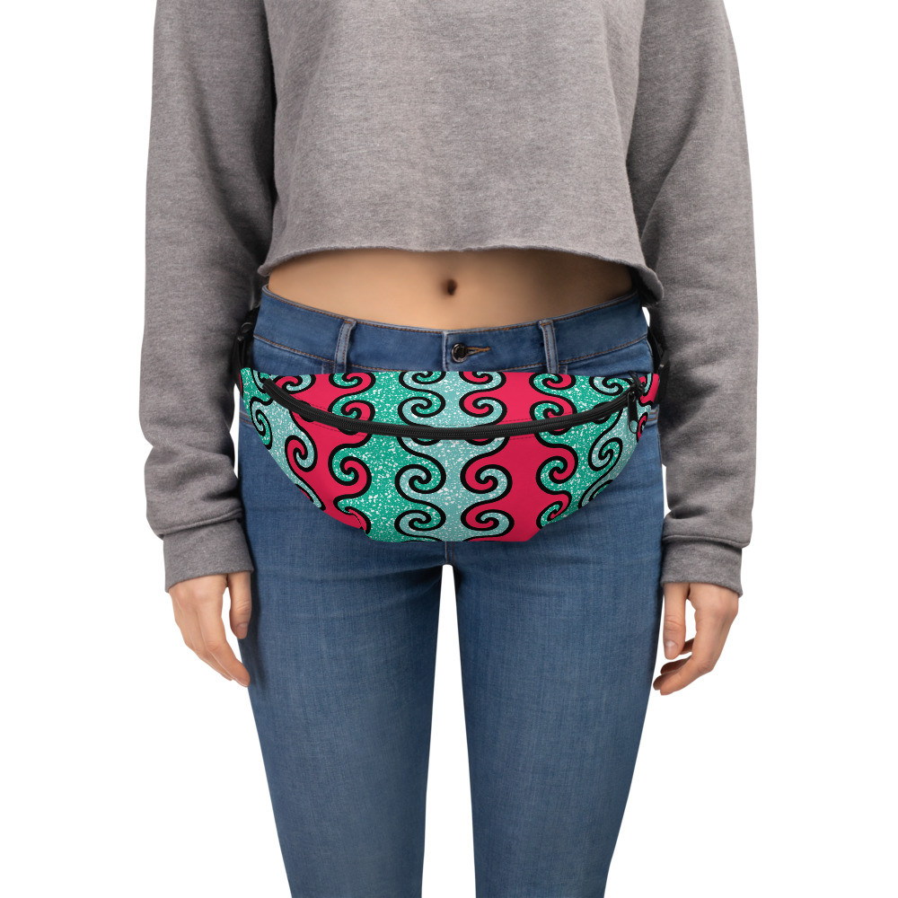 Intertwined Curls Fanny Pack