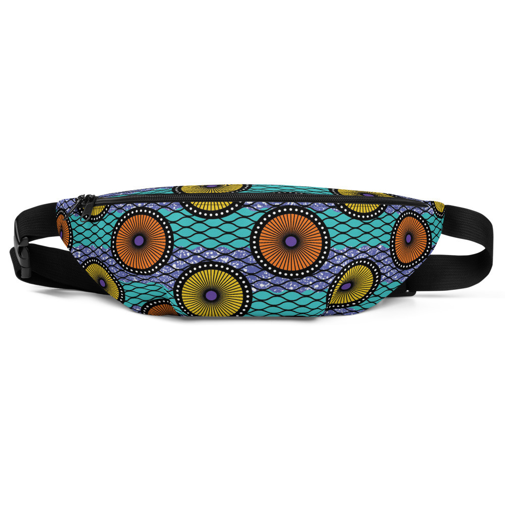 Ankara Circles Fanny Pack II