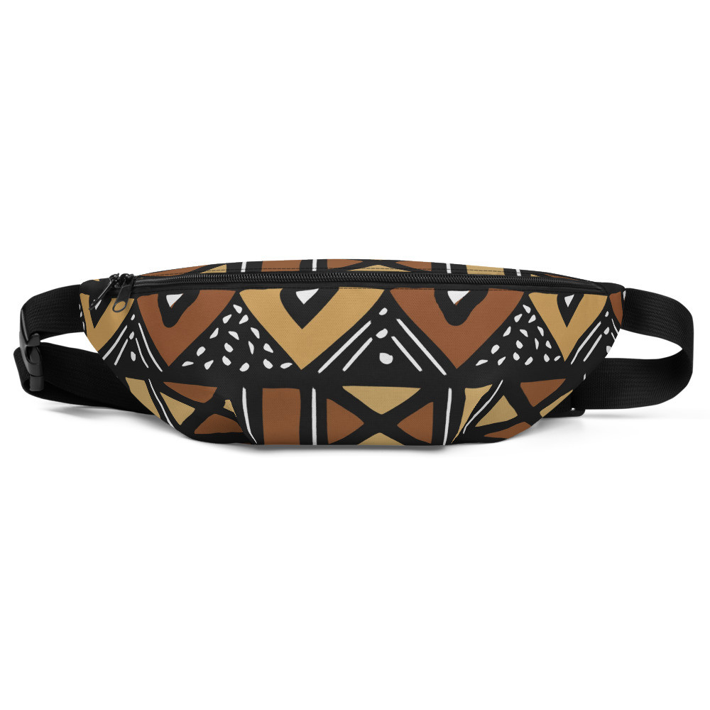 Mud Cloth Inspired Fanny Pack