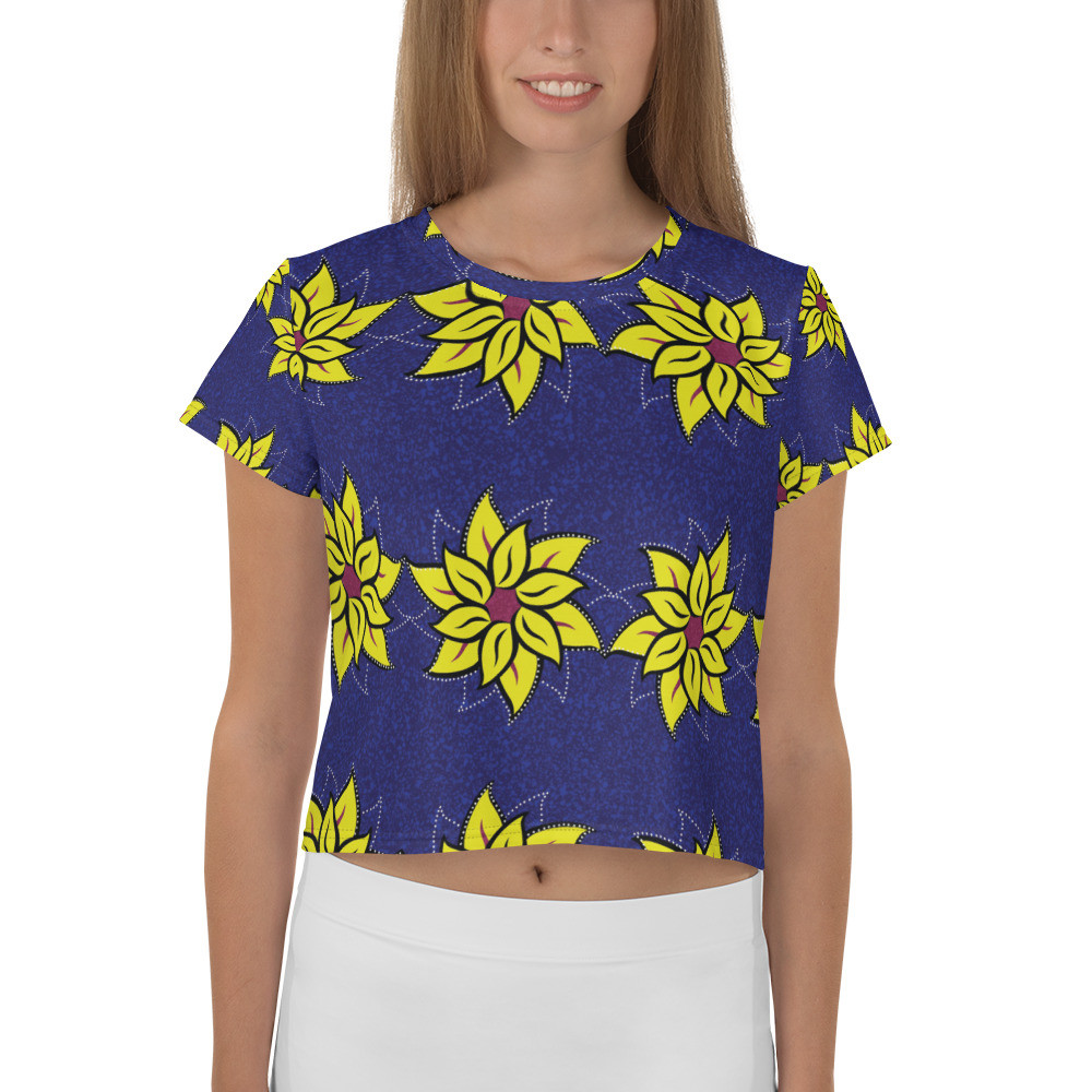 Sunflowers  Crop Tee