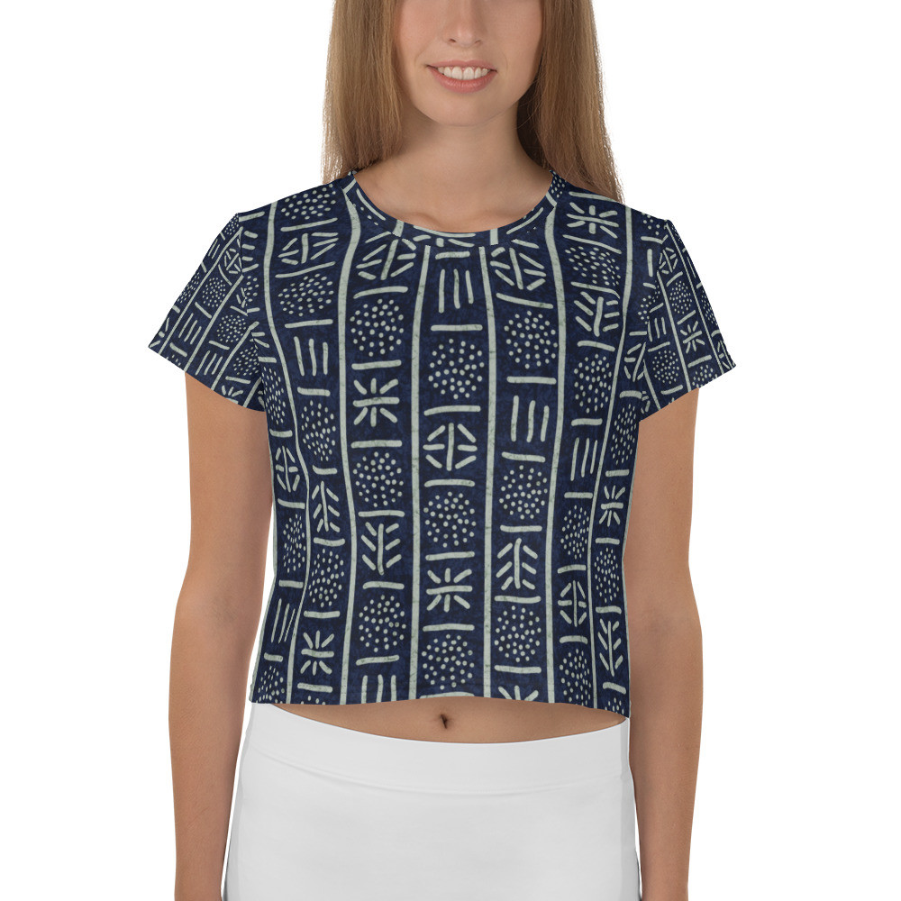 Adire Crop Tee IV