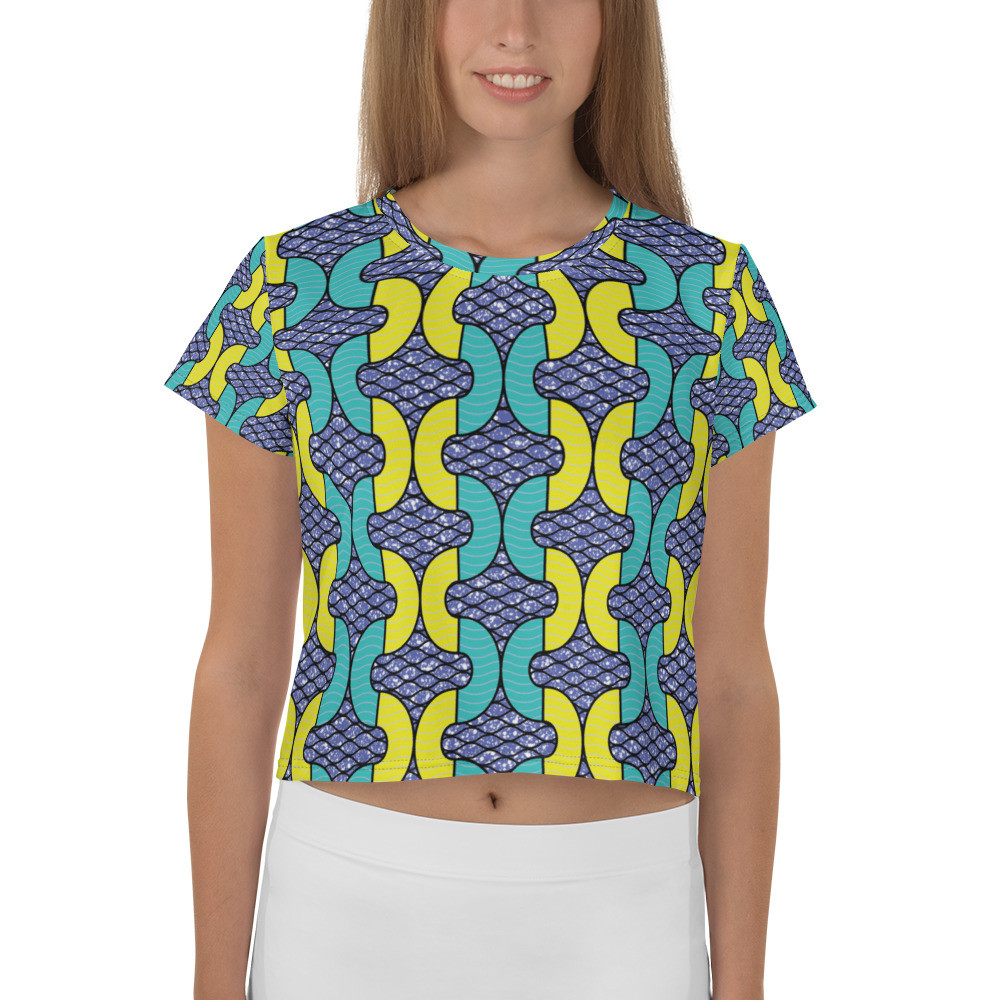 Snakes Inspired Crop Tee