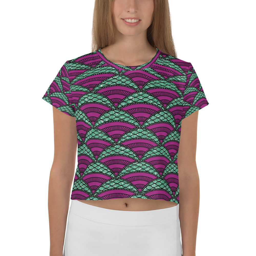 Parachutes Inspired Crop Tee