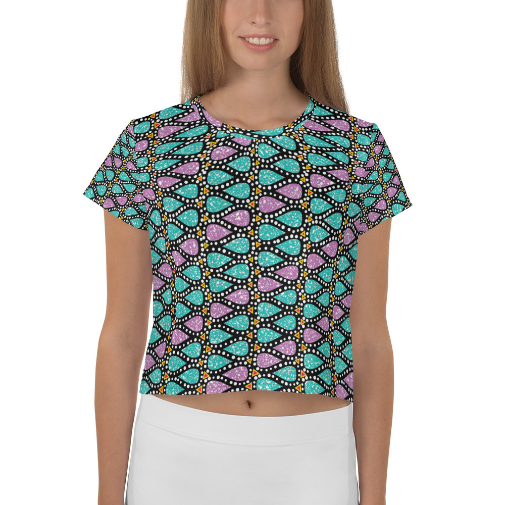 Icy Drops Crop Tee