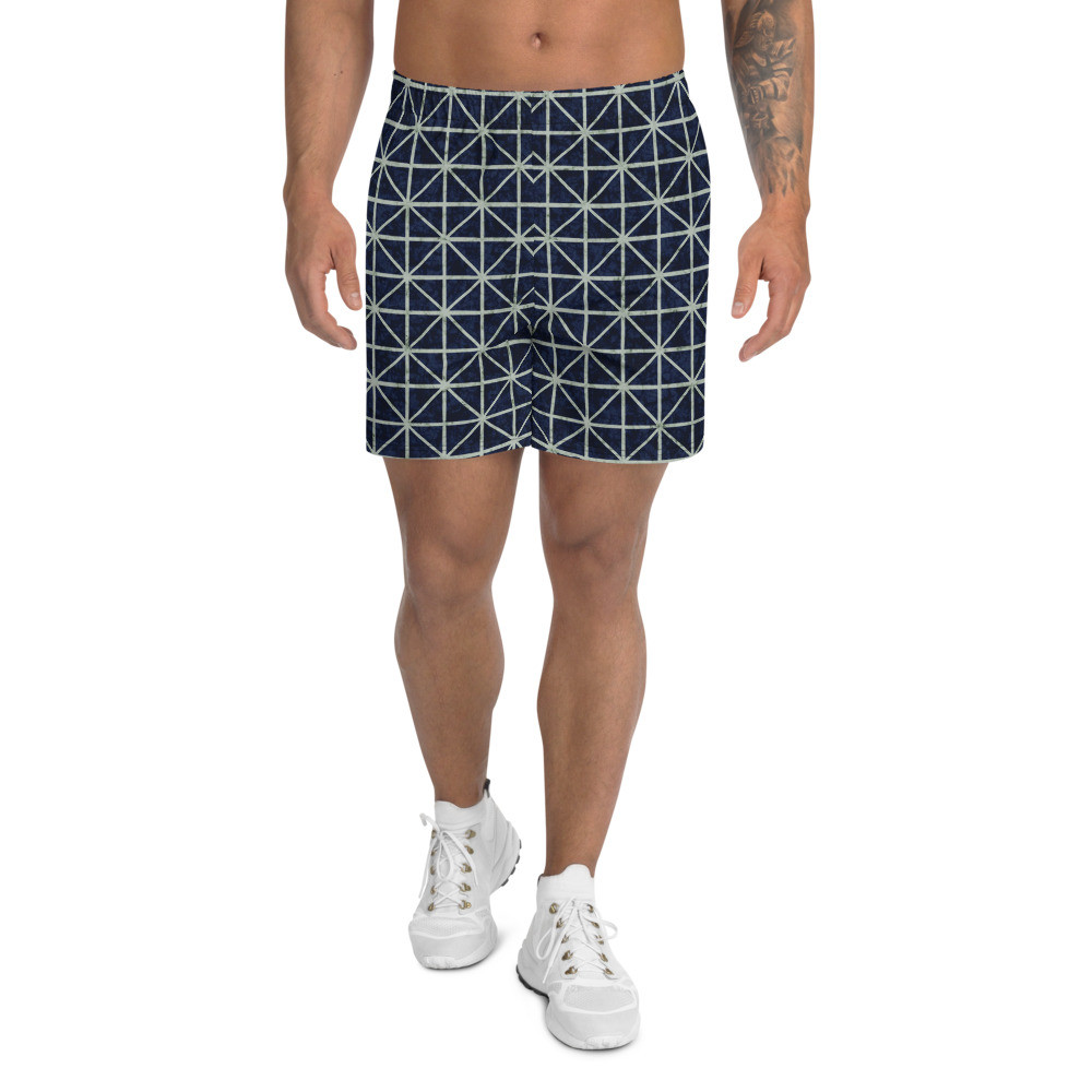 Men's Adire Athletic Long Shorts VIII