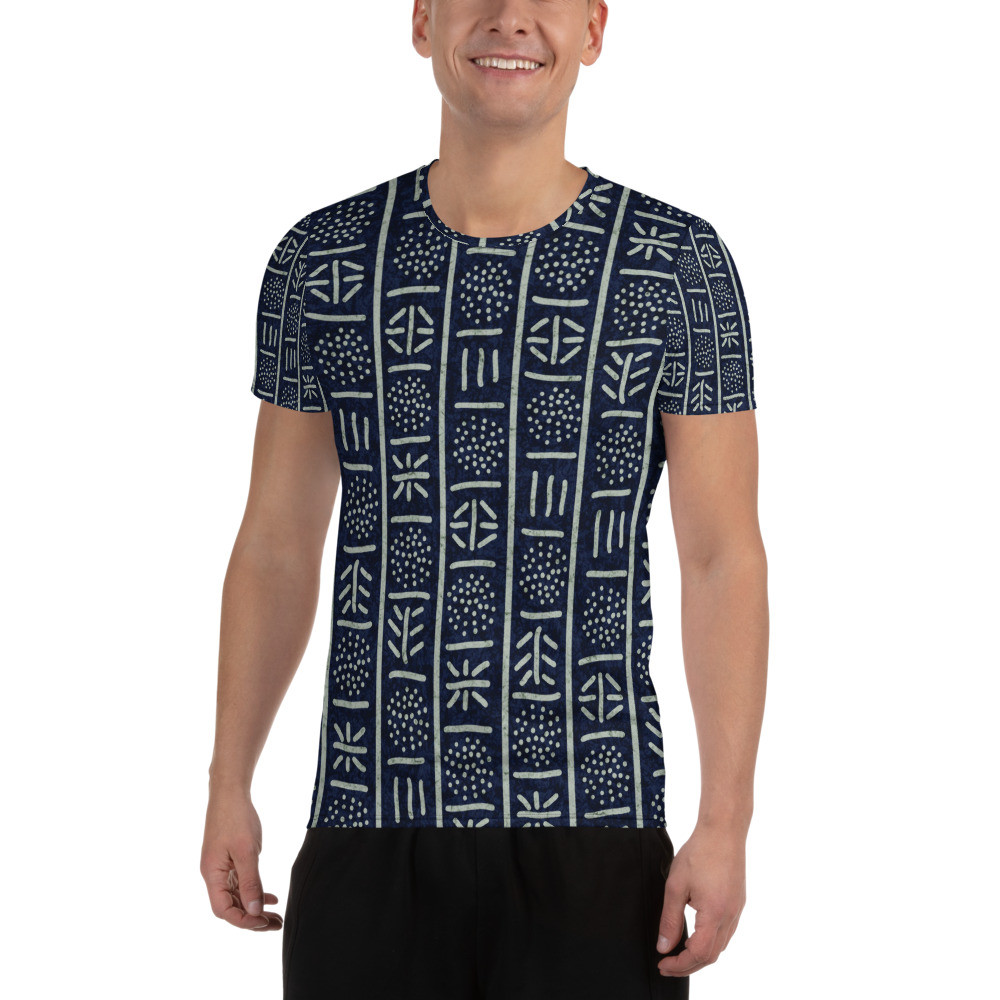 Men's Adire Athletic T-shirt IV