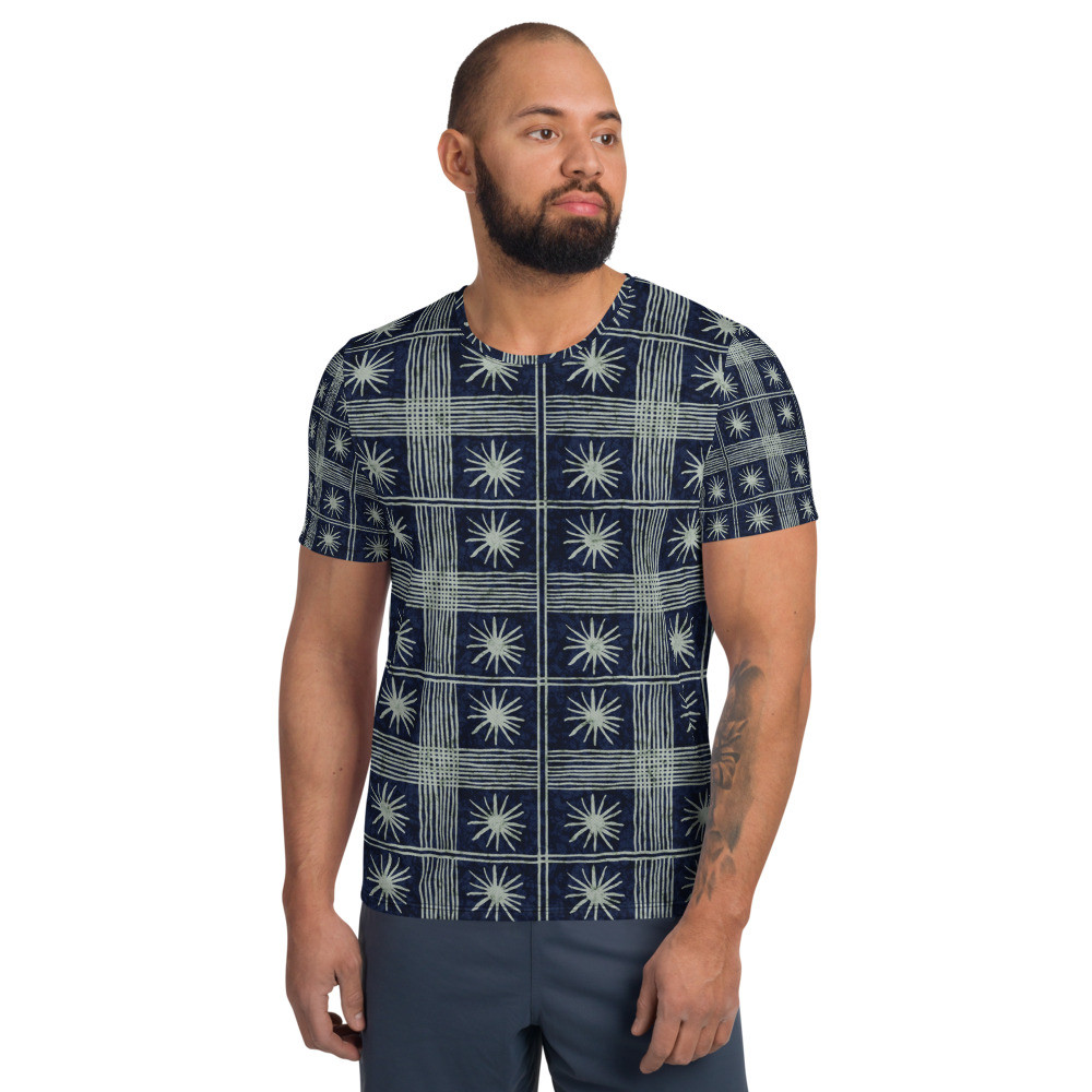 Men's  Adire Athletic T-shirt VII