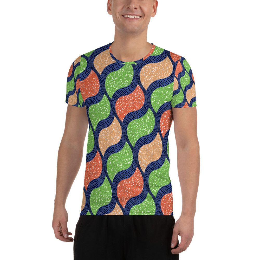  Men's Autumn Vibes Athletic T-shirt