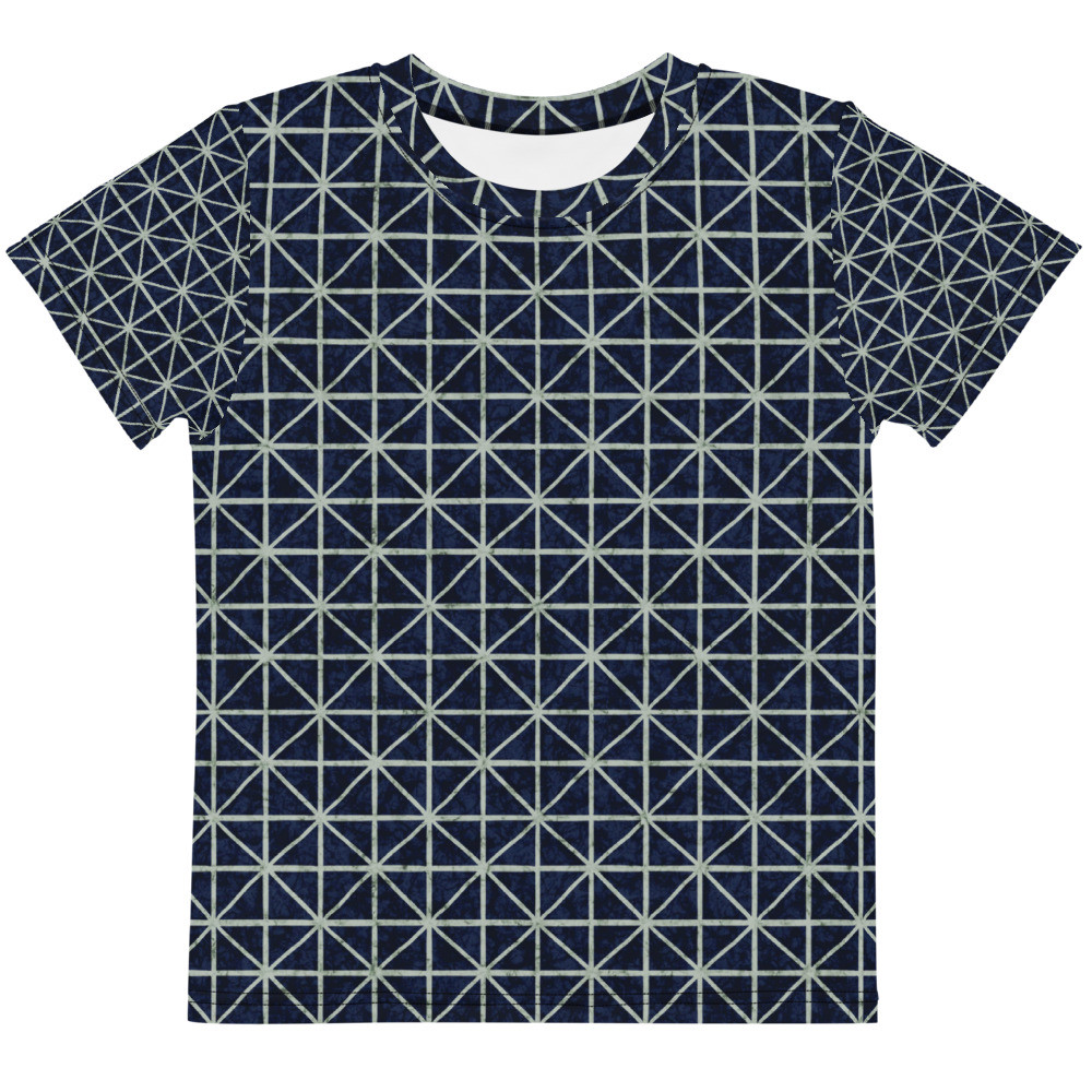 Kids Adire t-shirt VIII