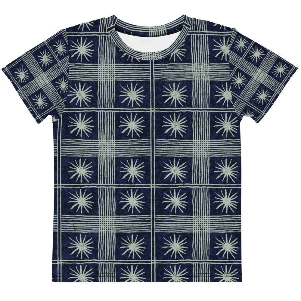 Kids Adire t-shirt VII