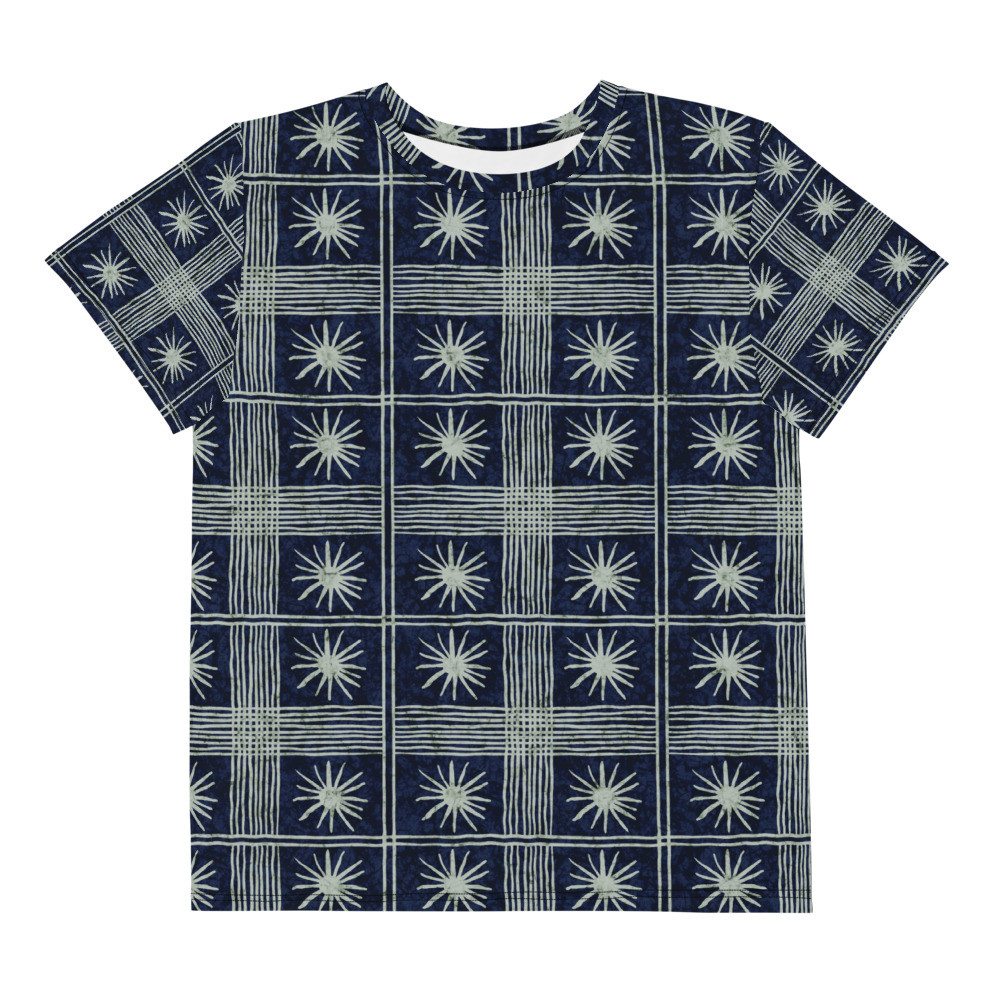 Youth Adire t-shirt VII