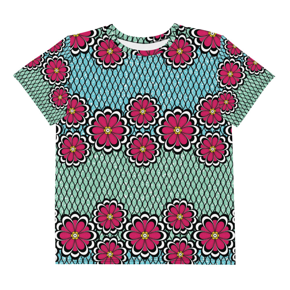 Youth Pink Flowers t-shirt