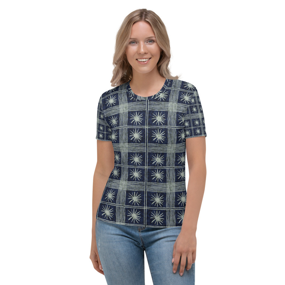 Women's Adire T-shirt VII