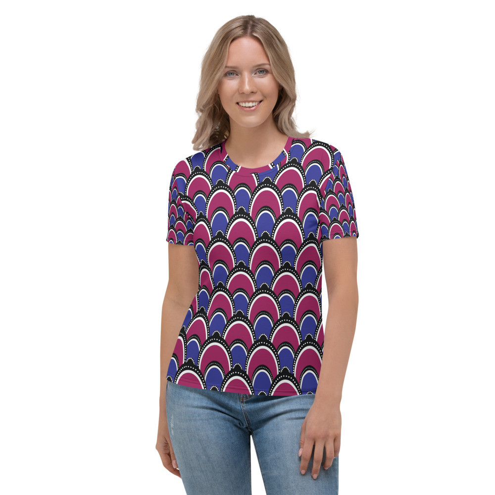 Women's Peacock Inspired T-shirt