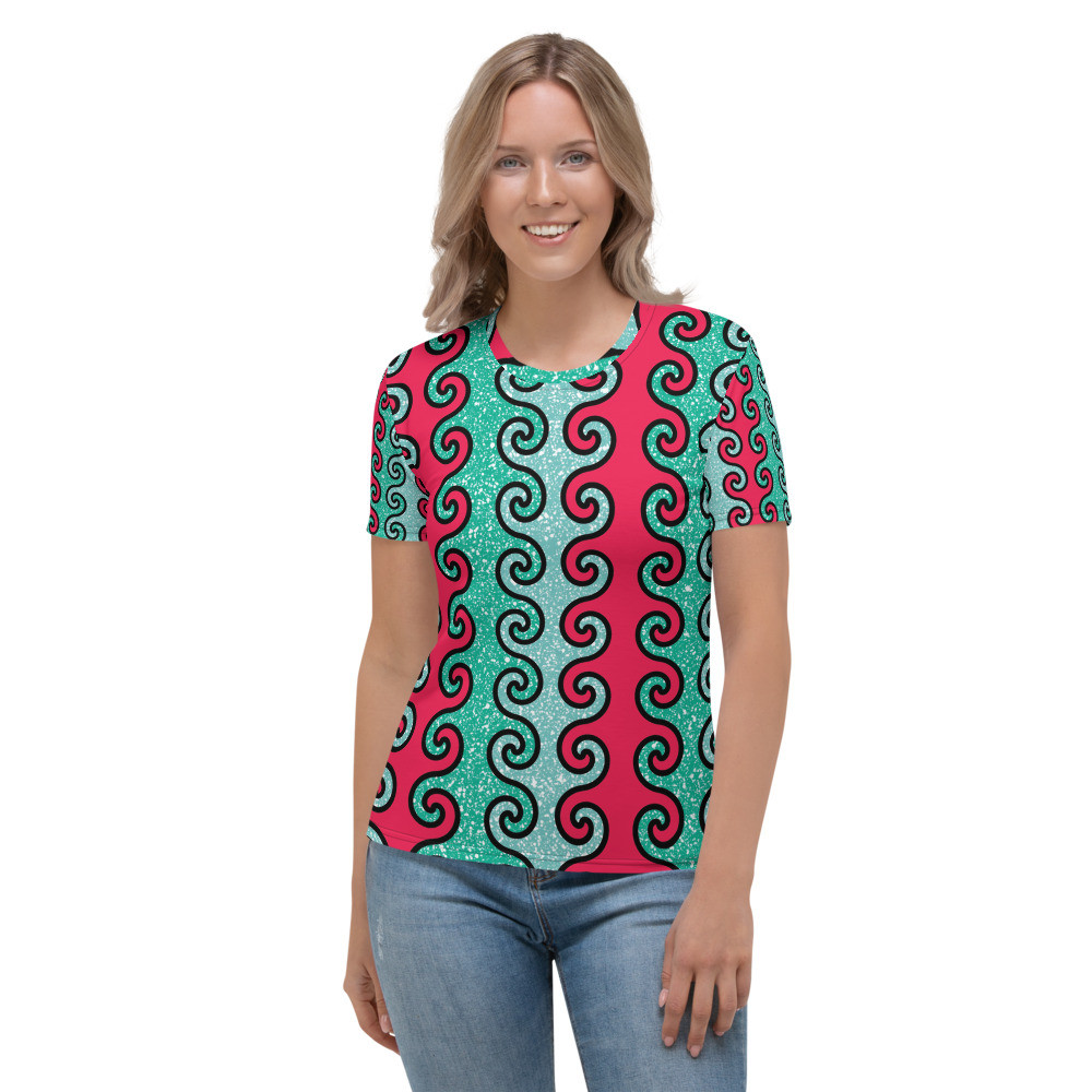 Women's Intertwined Curls T-shirt