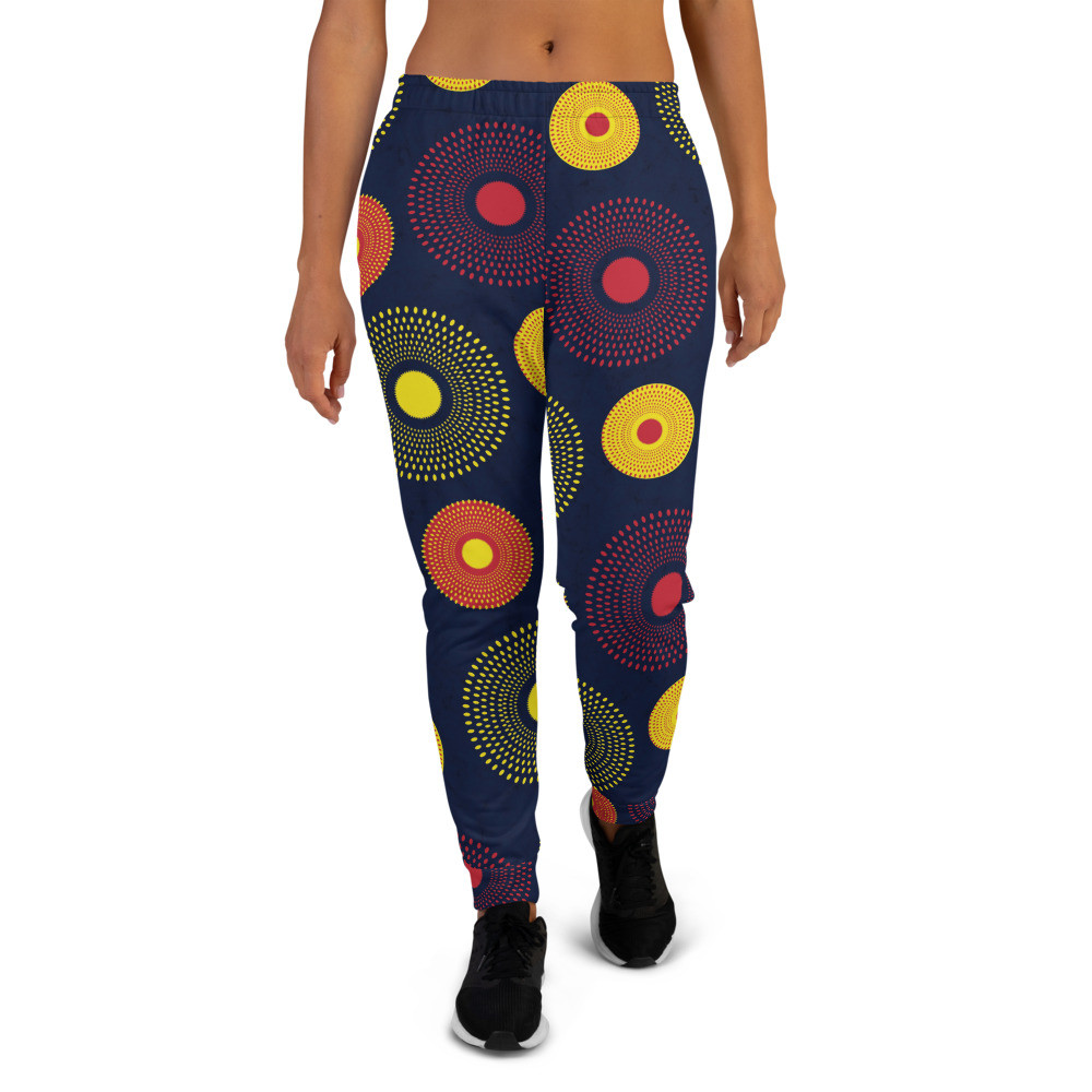 Women's Ankara Circles Joggers 