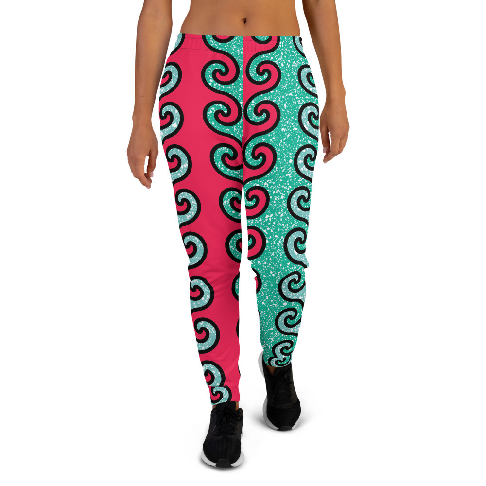Women's Intertwined Curls Joggers
