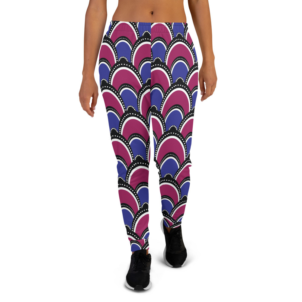 Women's Peacock Inspired Joggers