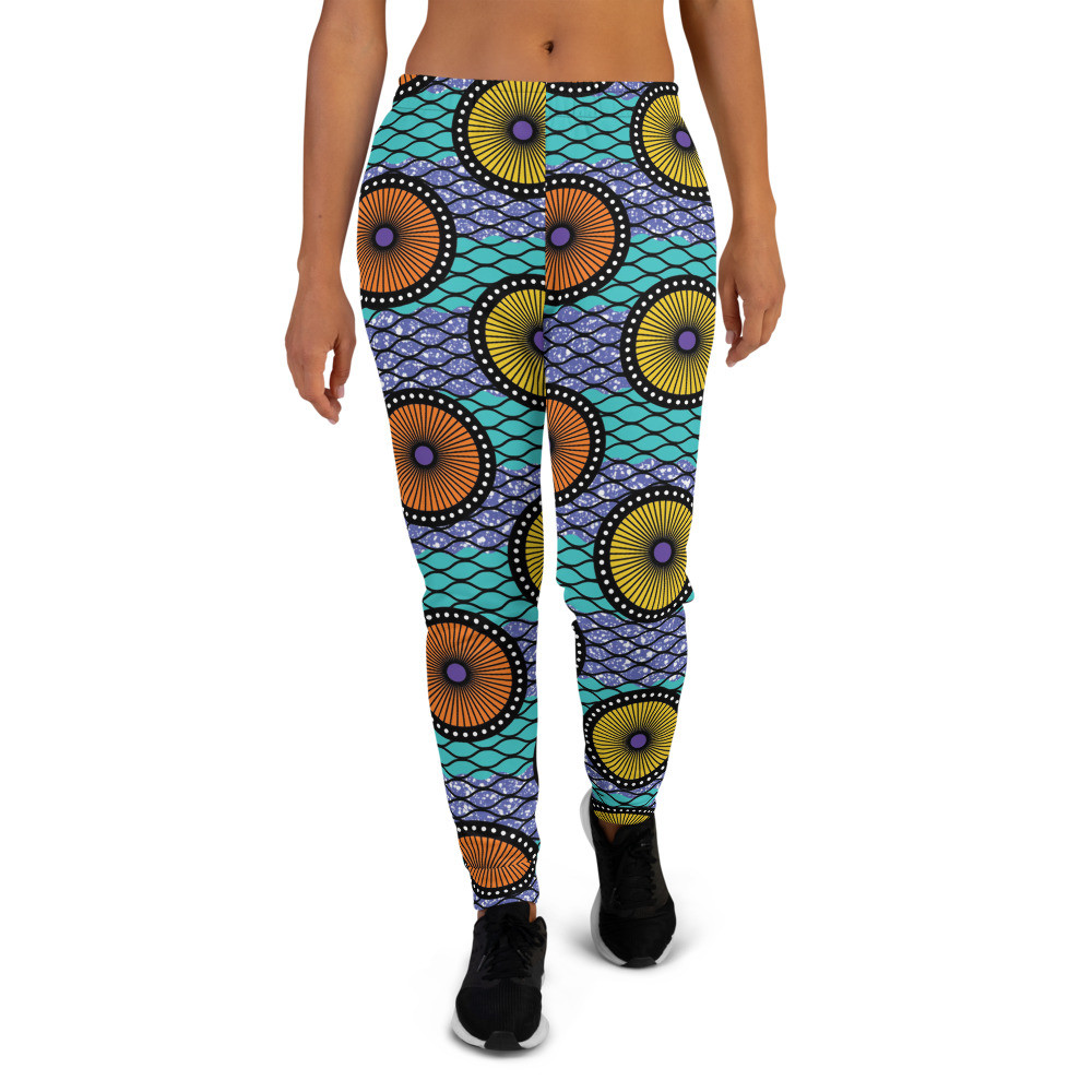Women's Ankara Circles Joggers II