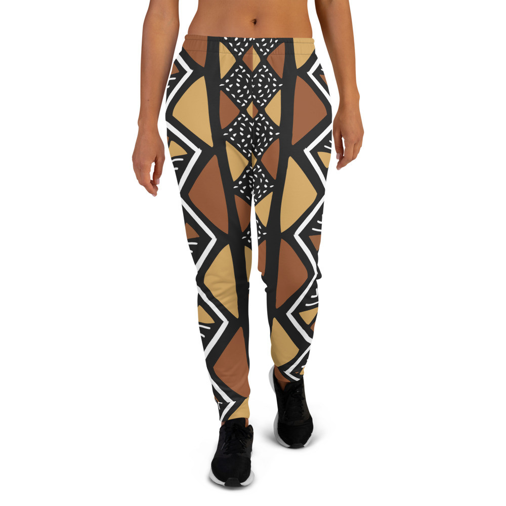 Women's Mud Cloth Inspired Joggers II