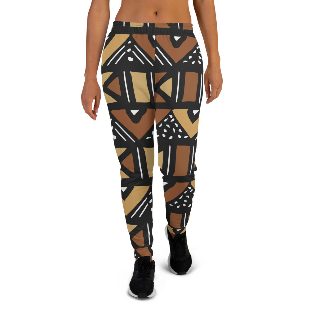 Women's Mud Cloth Inspired Joggers