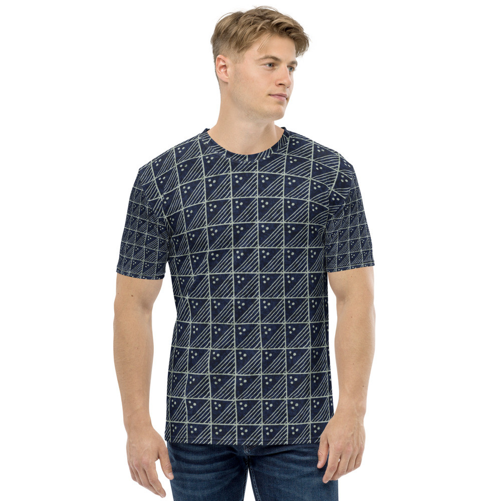 Men's Adire T-shirt V