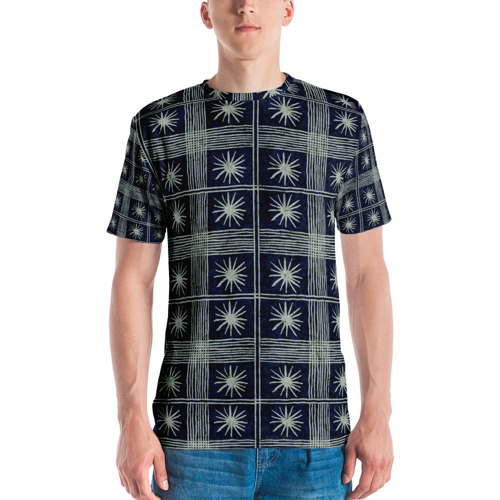 Men's Adire T-shirt VII
