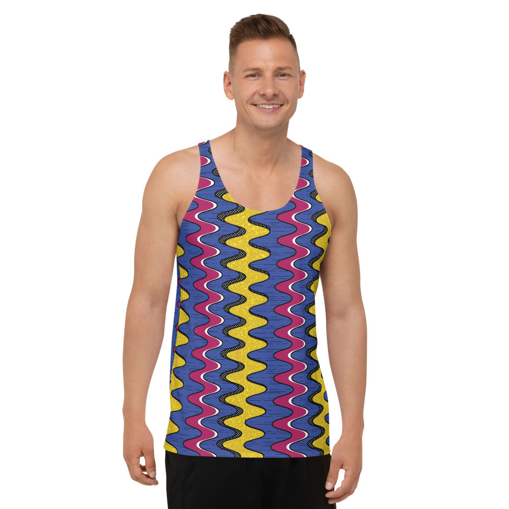 Men’s Squiggly Drip Tank Top II