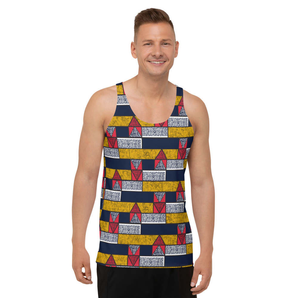 Men’s Bricks Inspired Tank Top