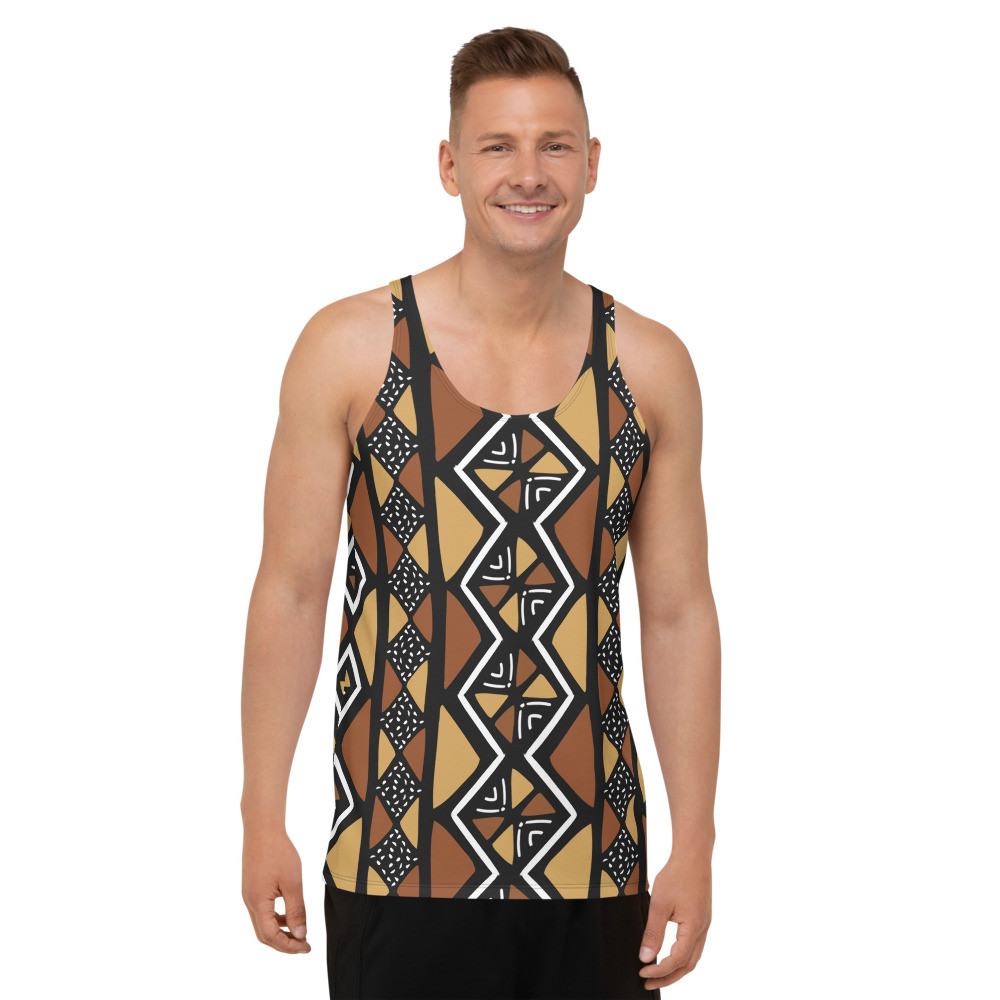 Men’s Mud Cloth Inspired Tank Top II