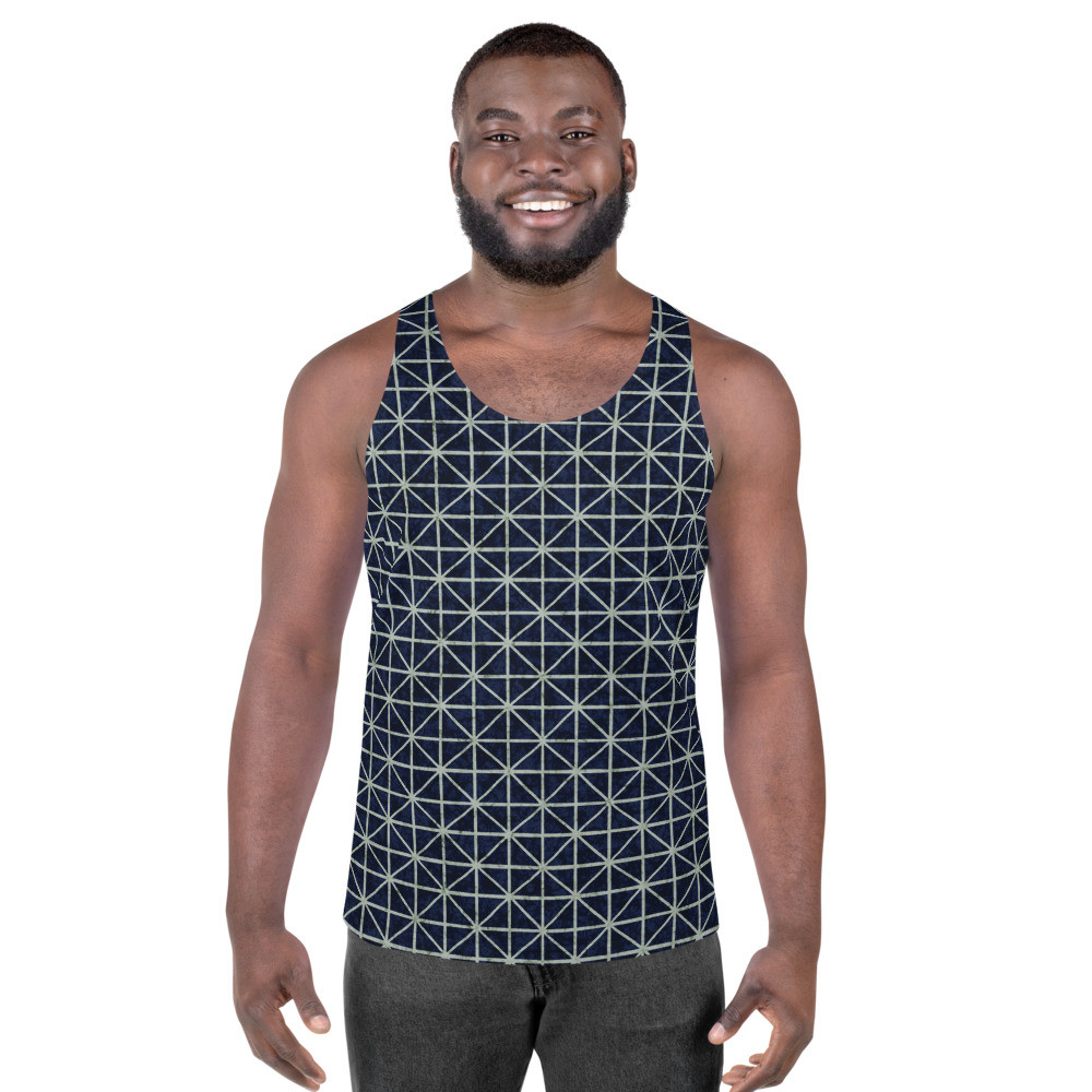 Men’s Adire Tank Top VIII