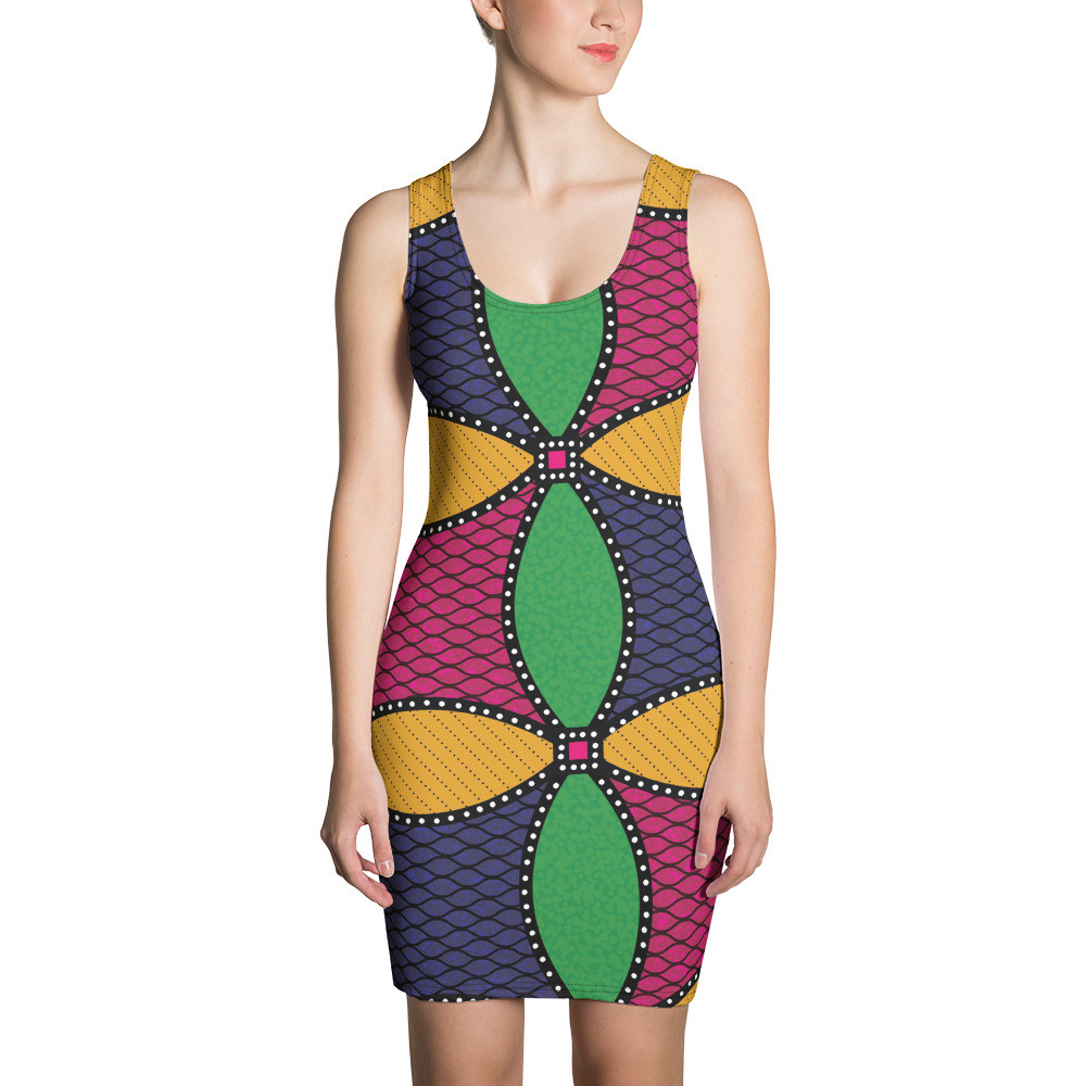 Windmills Inspired Sun Dress