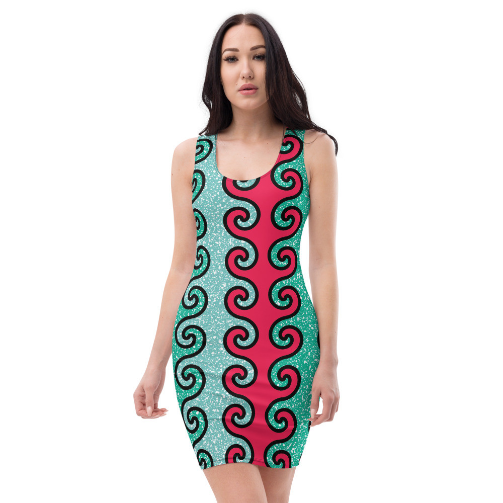 Intertwined Curls Sun Dress