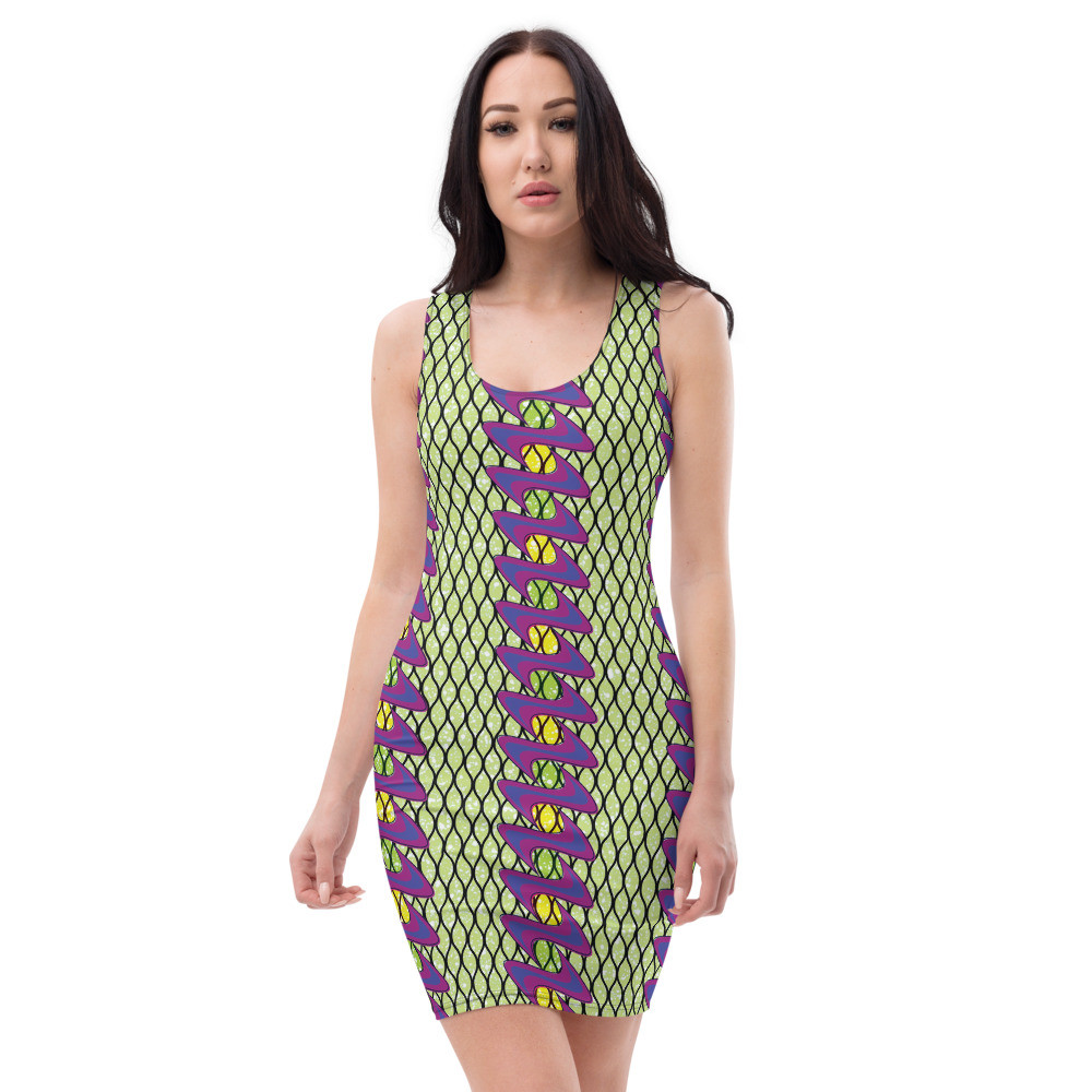 Fishnet Ladders Inspired Sun Dress