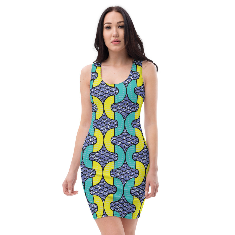 Snakes Inspired Sun Dress