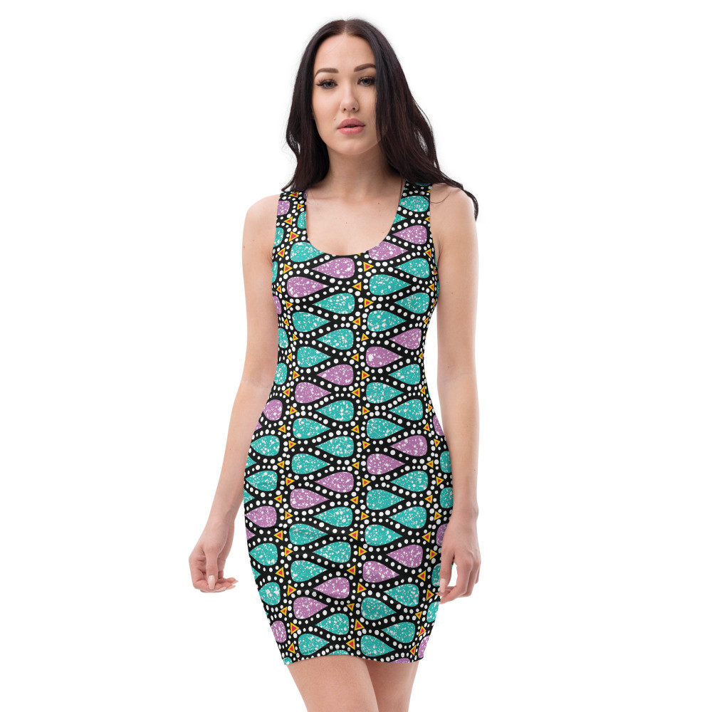 Icy Drops Sun Dress