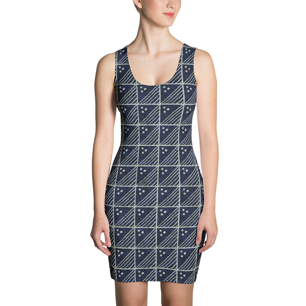 Adire Sun Dress V