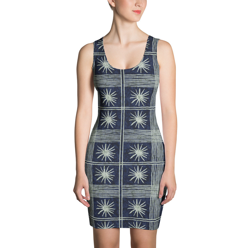 Adire Sun Dress VII