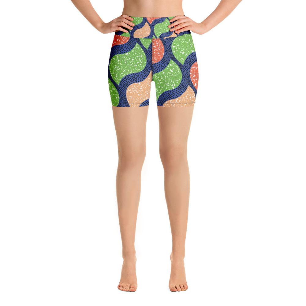 Autumn Vibes Yoga Shorts