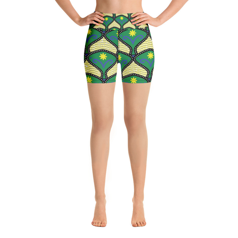 Spring Vibes Yoga Shorts