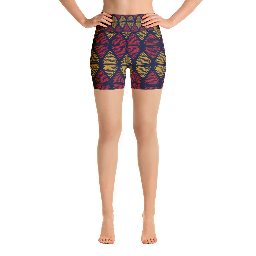 Triangles Yoga Shorts II
