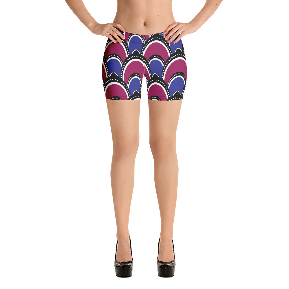 Peacock Inspired Shorts