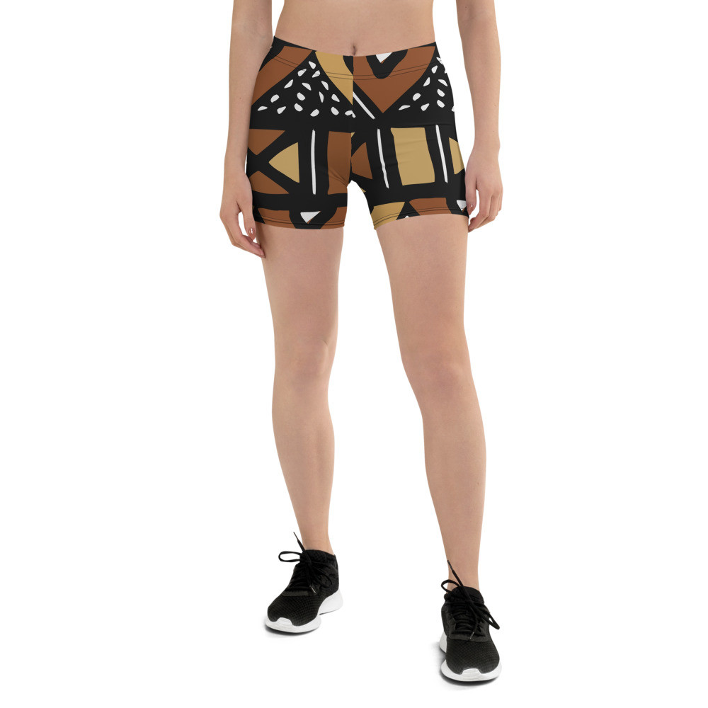 Mud Cloth Inspired Shorts