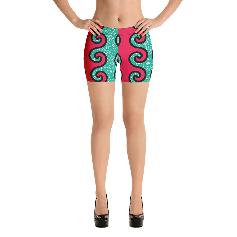 Intertwined Curls Shorts