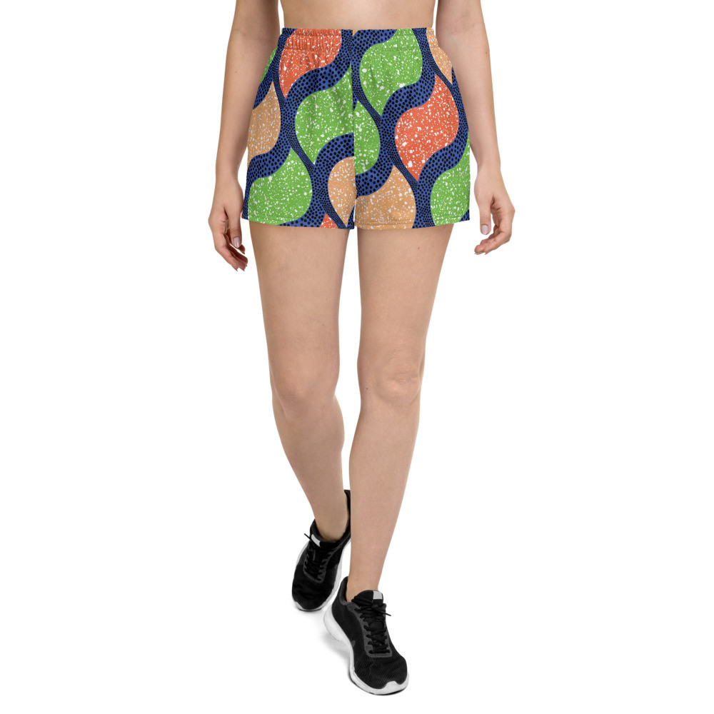 Women's Autumn Vibes Athletic Short Shorts